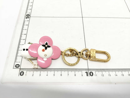 LOUIS VUITTON Louis Vuitton Vivienne Charm Key Case/Key Holder