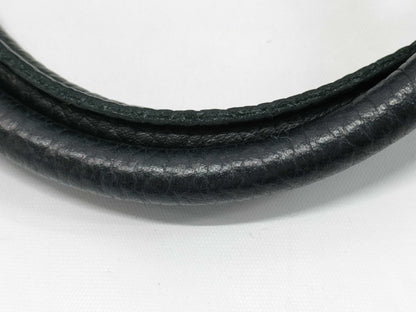 HERMES Garden Party 36 Black T Stamp Tote Bag