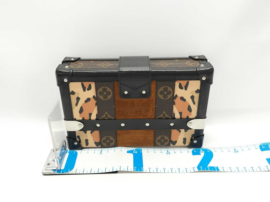 LOUIS VUITTON Petite Malle Rouge Shoulder Bag