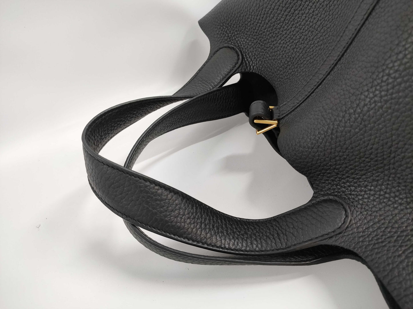 HERMES Picotin Lock 22 Black Handbag with Y Stamp