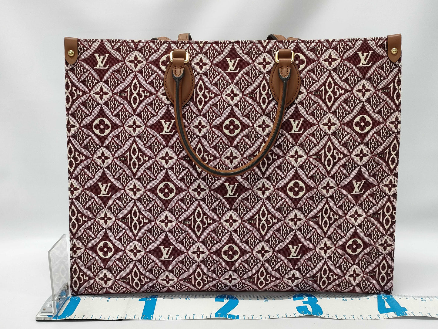 LOUIS VUITTON Monogram On the Go 1854 Handbag Tote Bag