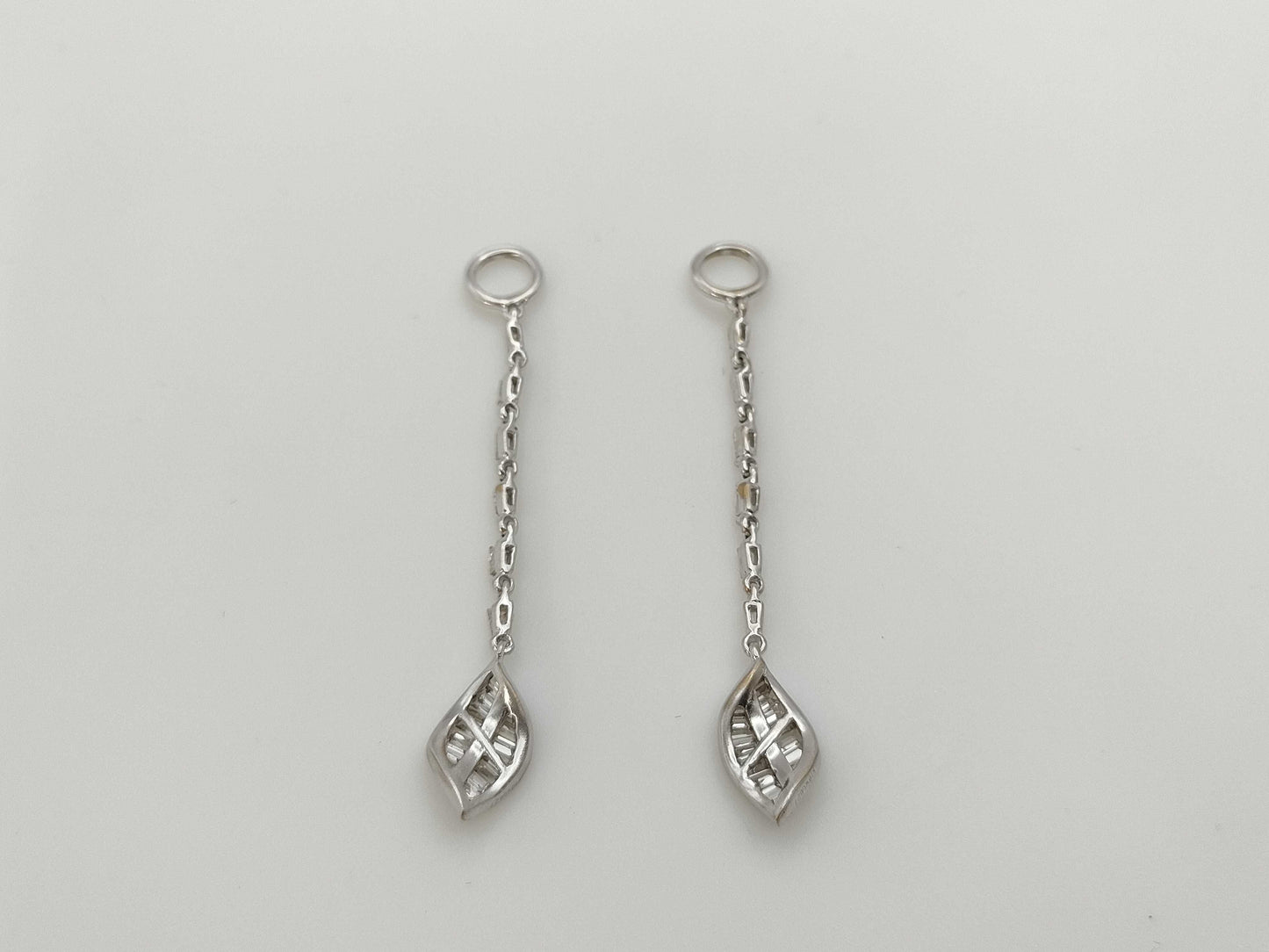 D0.27/0.27ct K18WG 2.4g Charm 