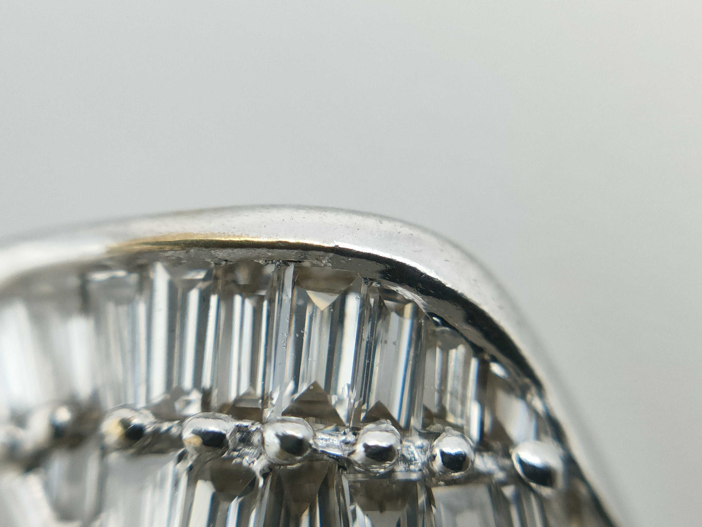 D0.27/0.27ct K18WG 2.4g Charm 