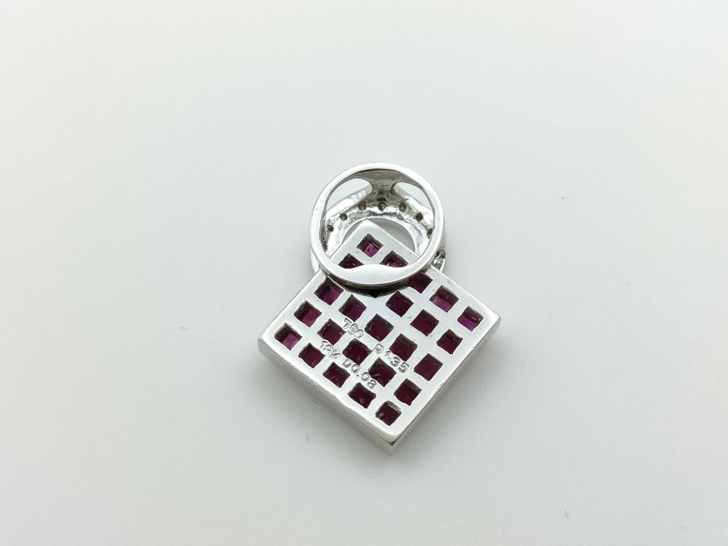 R1.35ct D0.03ct 750 4.0g Pendant top 