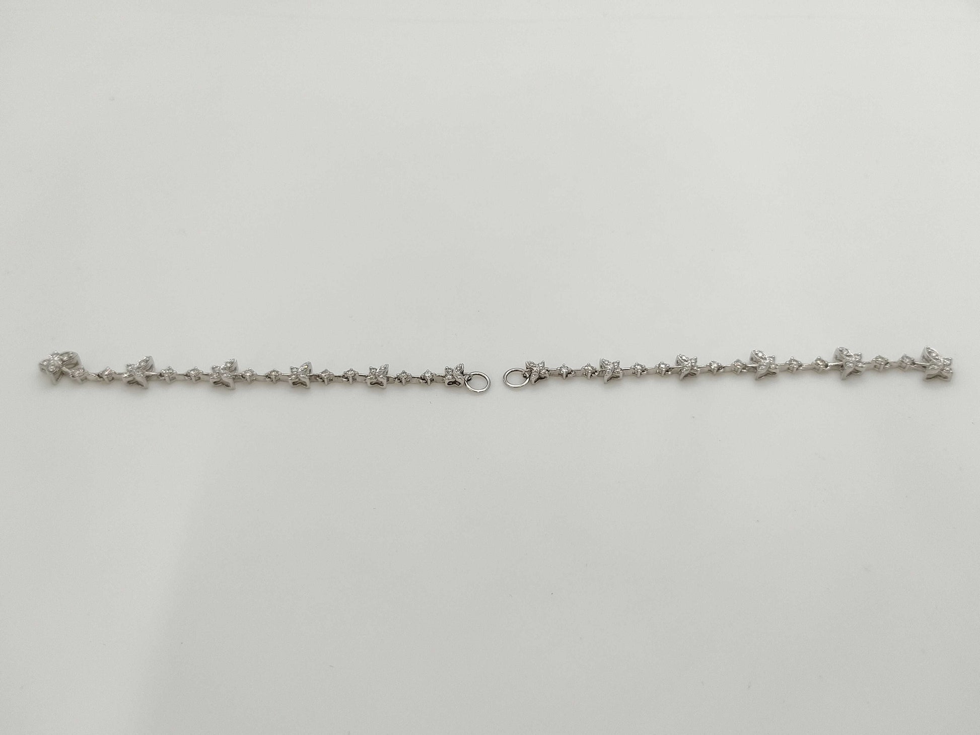 Diamond K18WG 5.9g Charm 