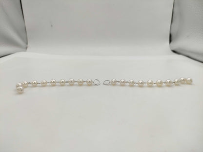 Pearl diameter: Approx. 7.0-7.5mm, Metal, 12.5g, Charm 