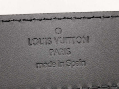LOUIS VUITTON Epi Leather Belt in Noir Black Leather