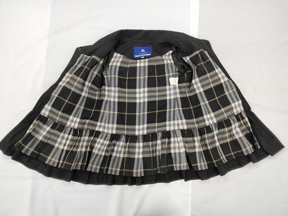 BURBERRY Pleated Coat, Size 38