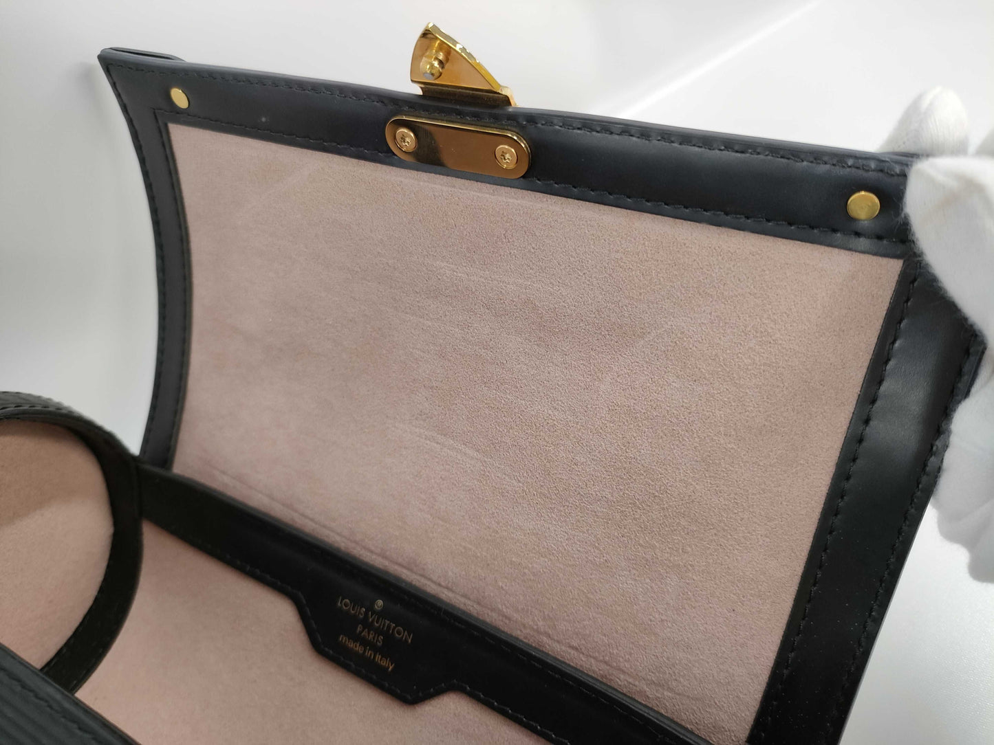 LOUIS VUITTON Epi Papillon Trunk 2-Way Shoulder Bag