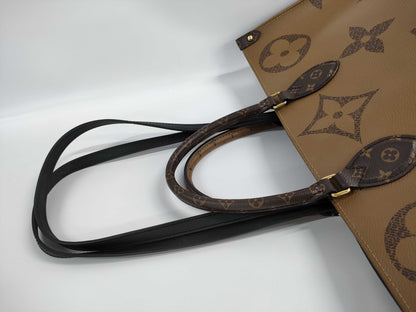 LOUIS VUITTON Monogram On the Go Handbag Tote Bag