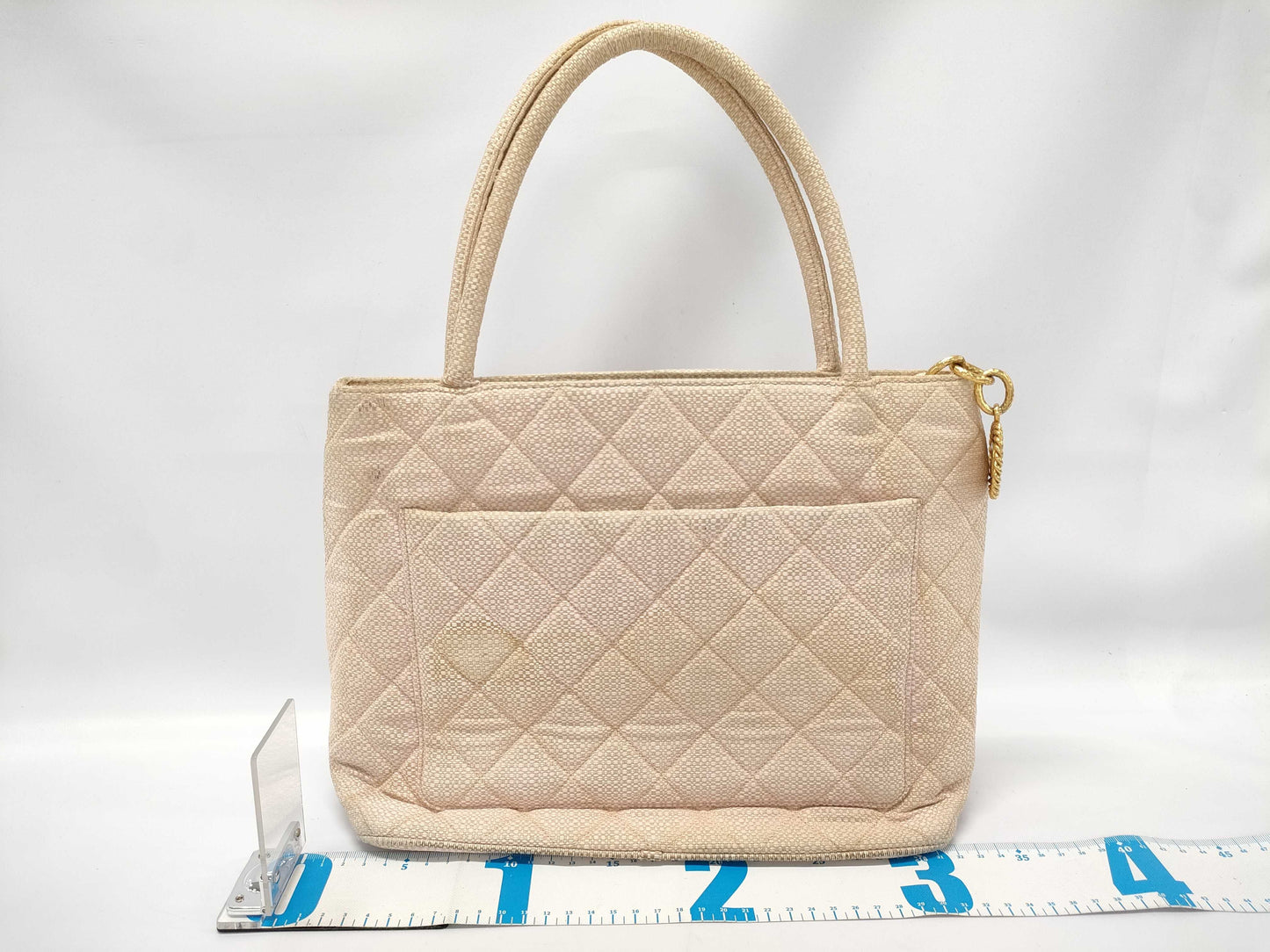 CHANEL Raffia Reissue Tote Bag, Pink