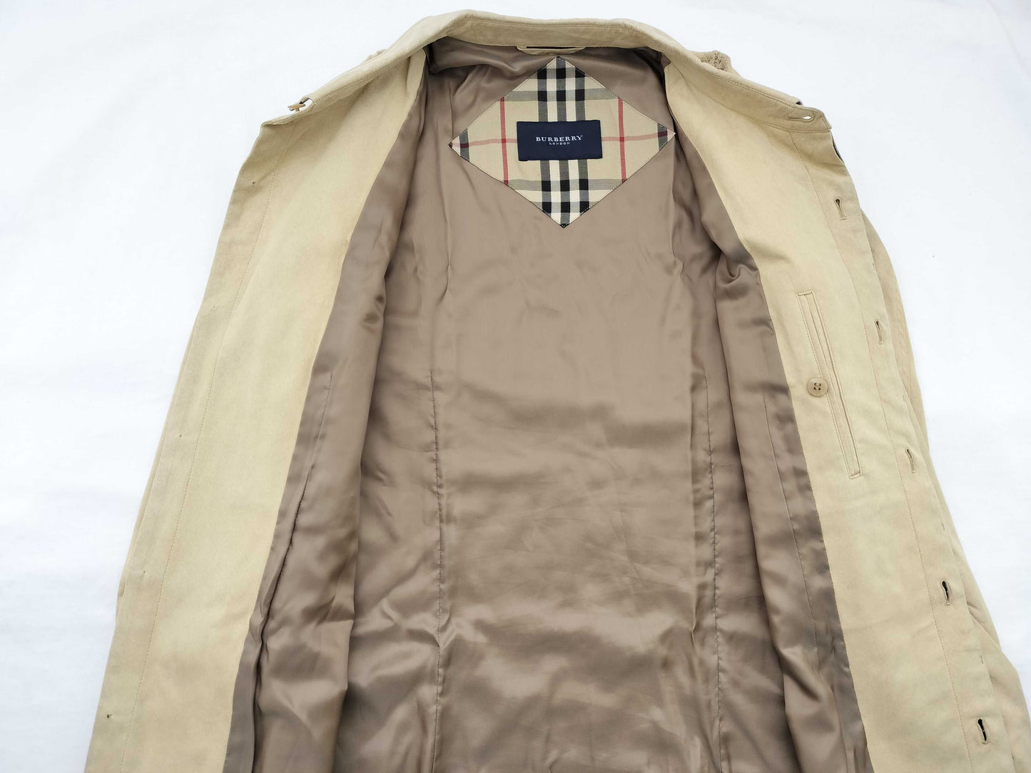 BURBERRY Suede Men's Blouson Jacket