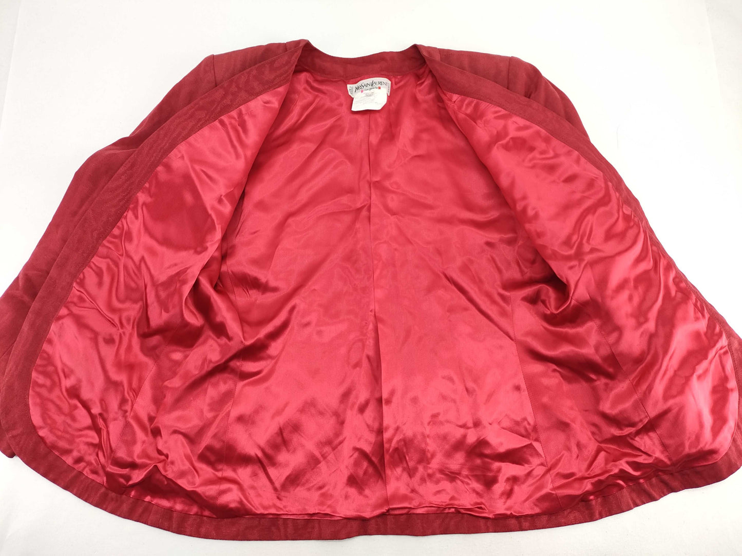 Yves Saint Laurent Rive Gauche gold button pattern jacket