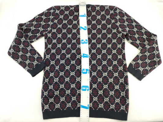 GUCCI Men's GG Pattern Knit Top