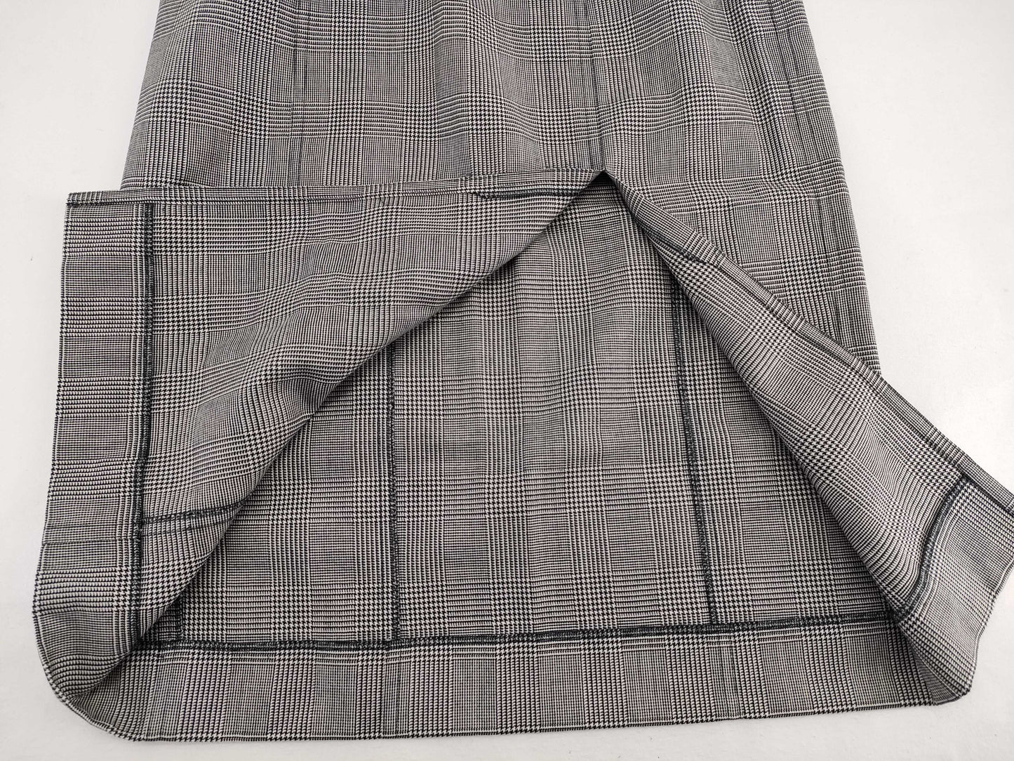 Christian Dior Galliano period houndstooth skirt