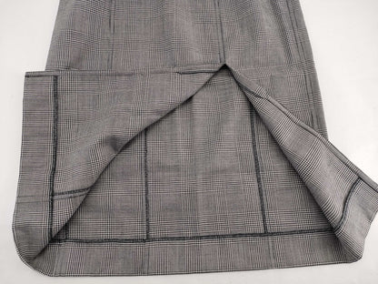 Christian Dior Galliano period houndstooth skirt