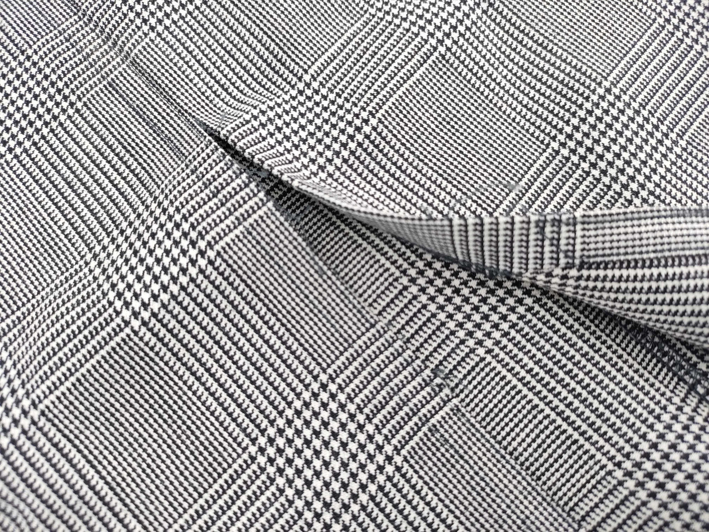 Christian Dior Galliano period houndstooth skirt