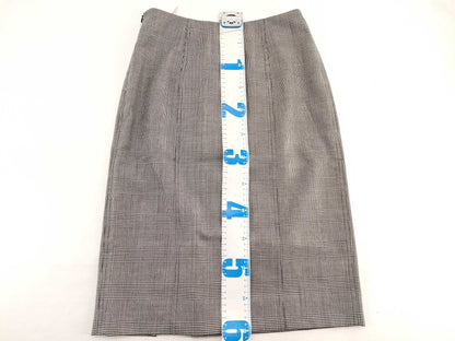 Christian Dior Galliano period houndstooth skirt