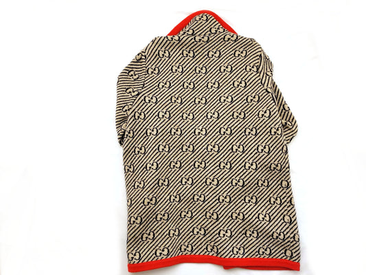 GUCCI GG pattern Gucci knit jacket with GG buttons