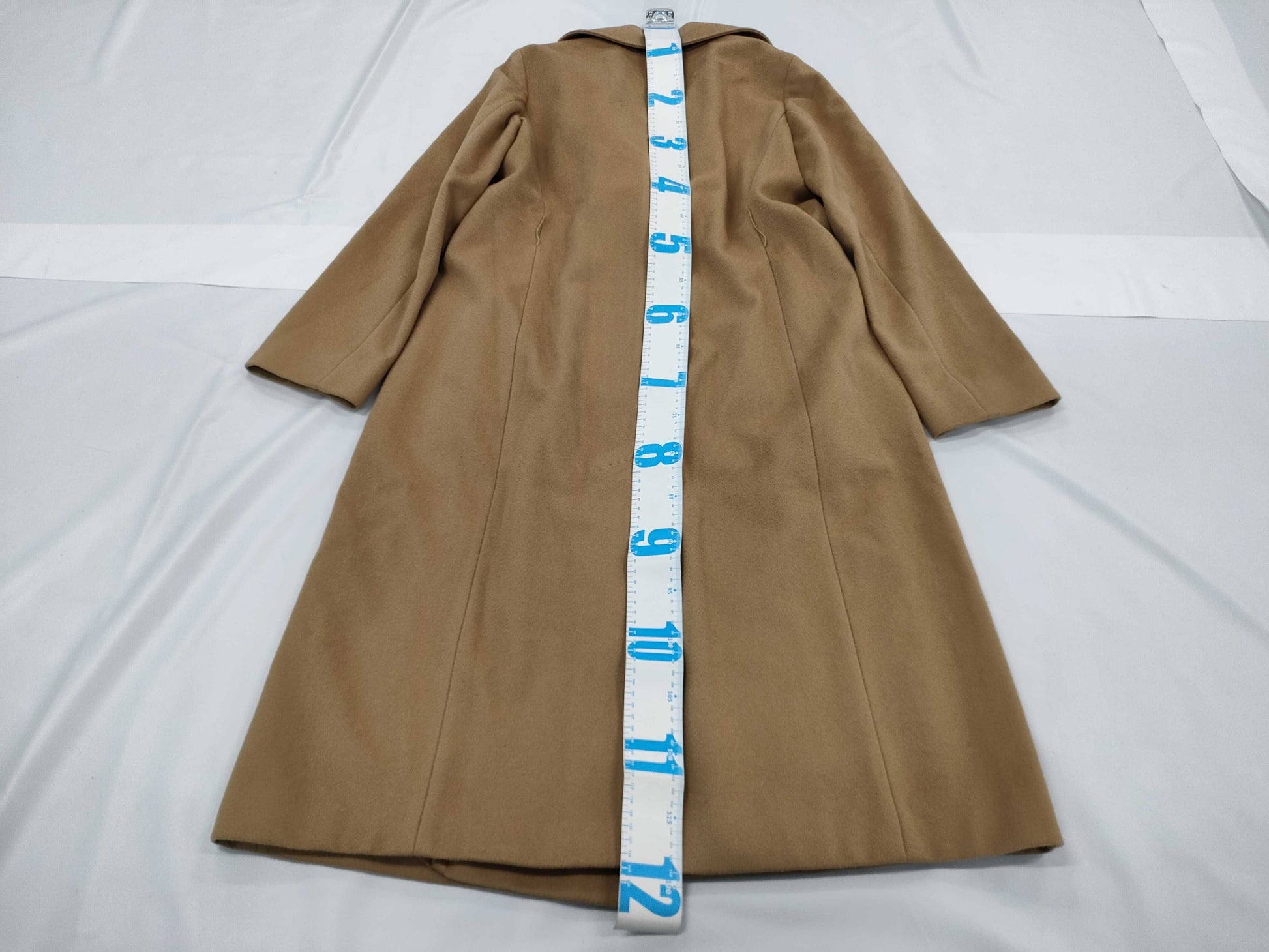 MaxMara Manuela MaxMara Belted Maxi Coat, Camel, Size 42