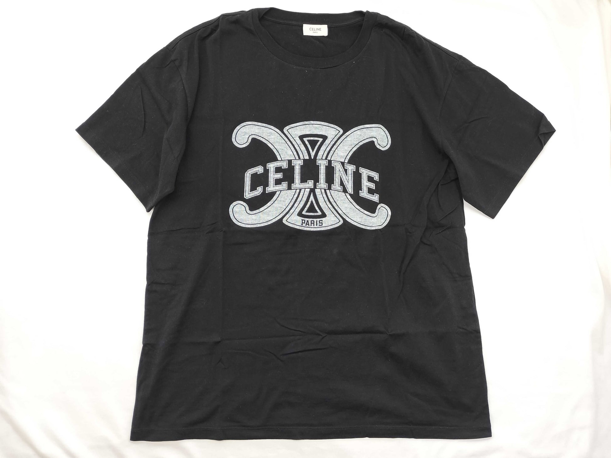 CELINE Triomphe T-shirt Black
