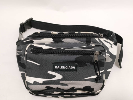 BALENCIAGA Camouflage Body Bag 482389 Waist Bag