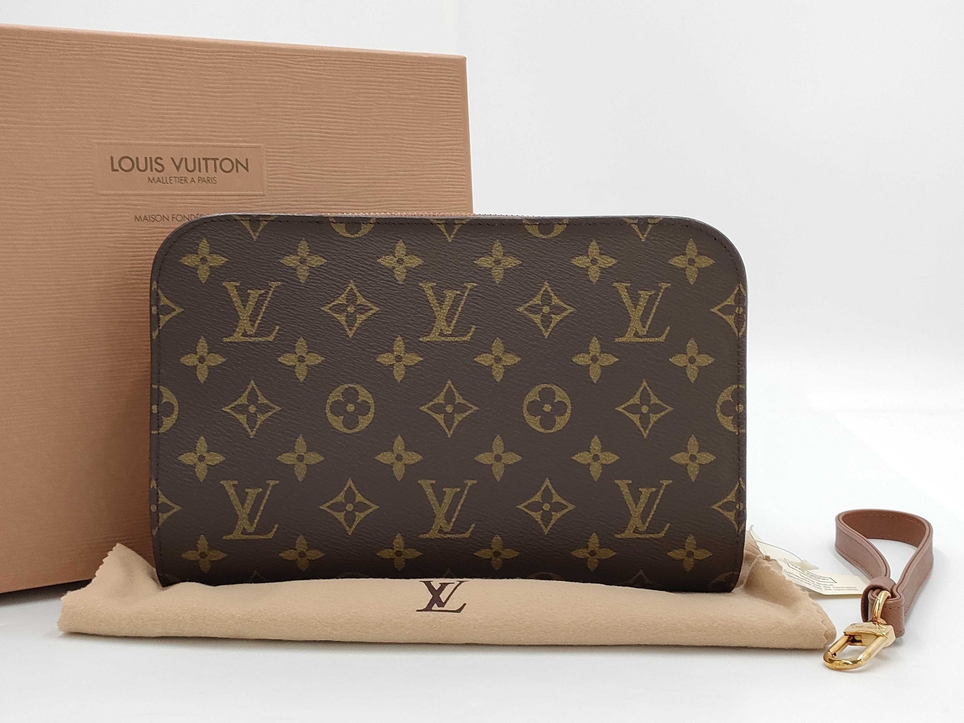 LOUIS VUITTON LV Monogram Orsay M51790 AR0936 Pouch