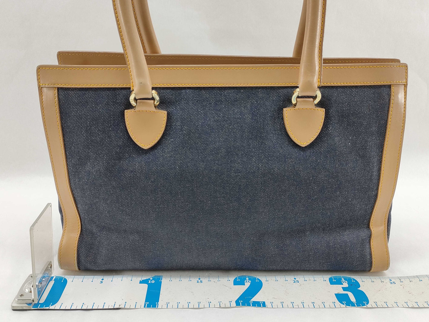 Dior Christian Dior Denim Tote Bag Handbag Tote Bag