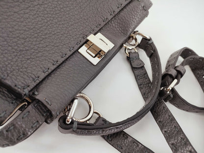 FENDI Selleria Peekaboo Mini 8BN244 2-Way Handbag