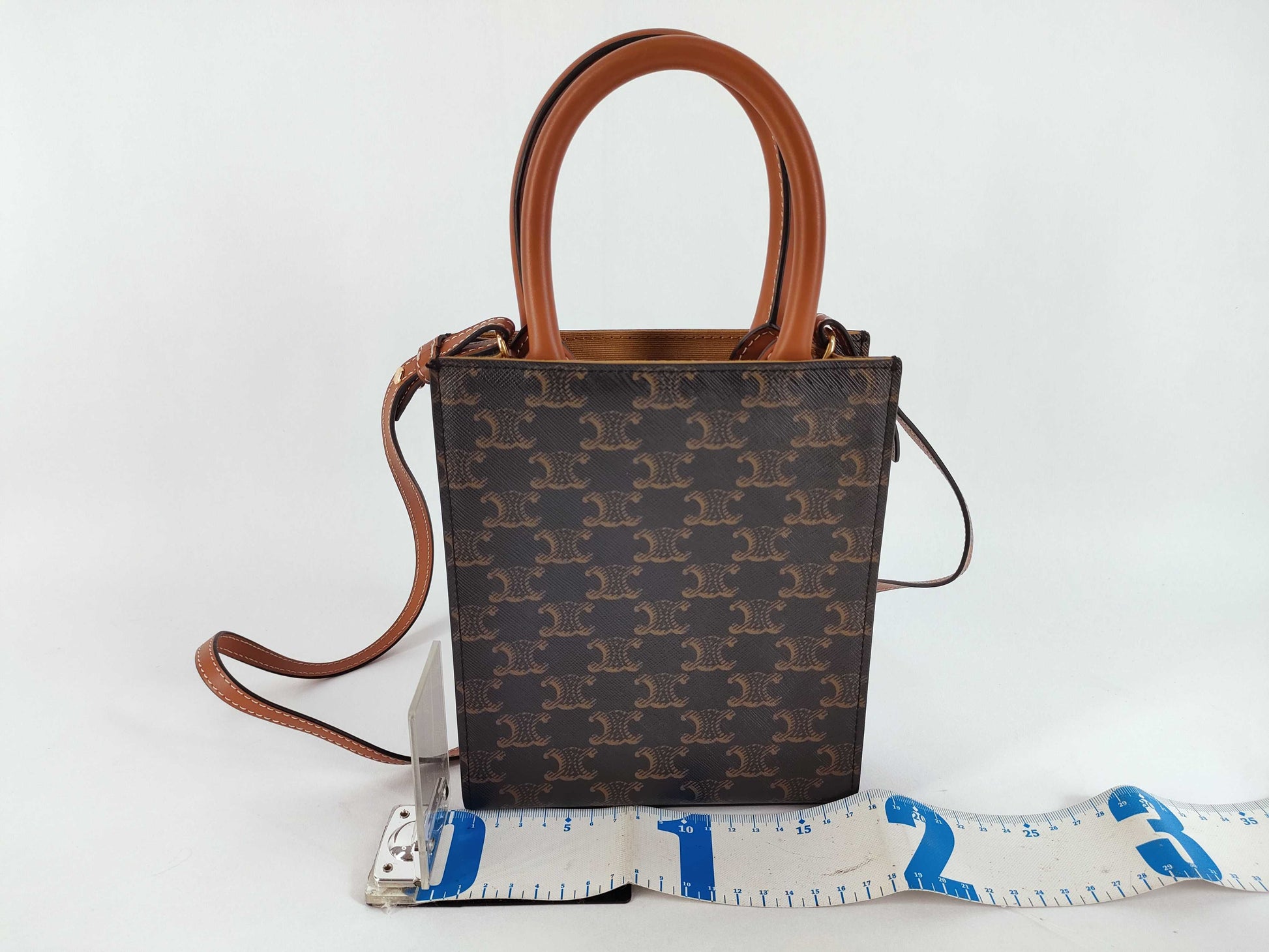 CELINE Triomphe Mini Vertical Cabas 194372BZK Handbag