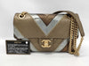 CHANEL Matelasse Chain Shoulder Python Shoulder Bag