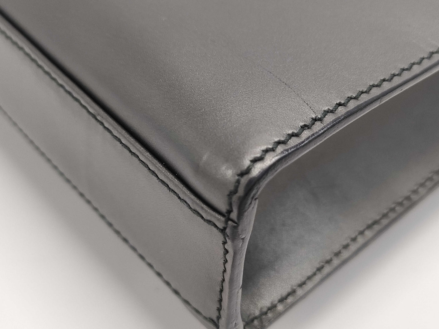 GUCCI 2-Way Leather Black Shoulder Bag