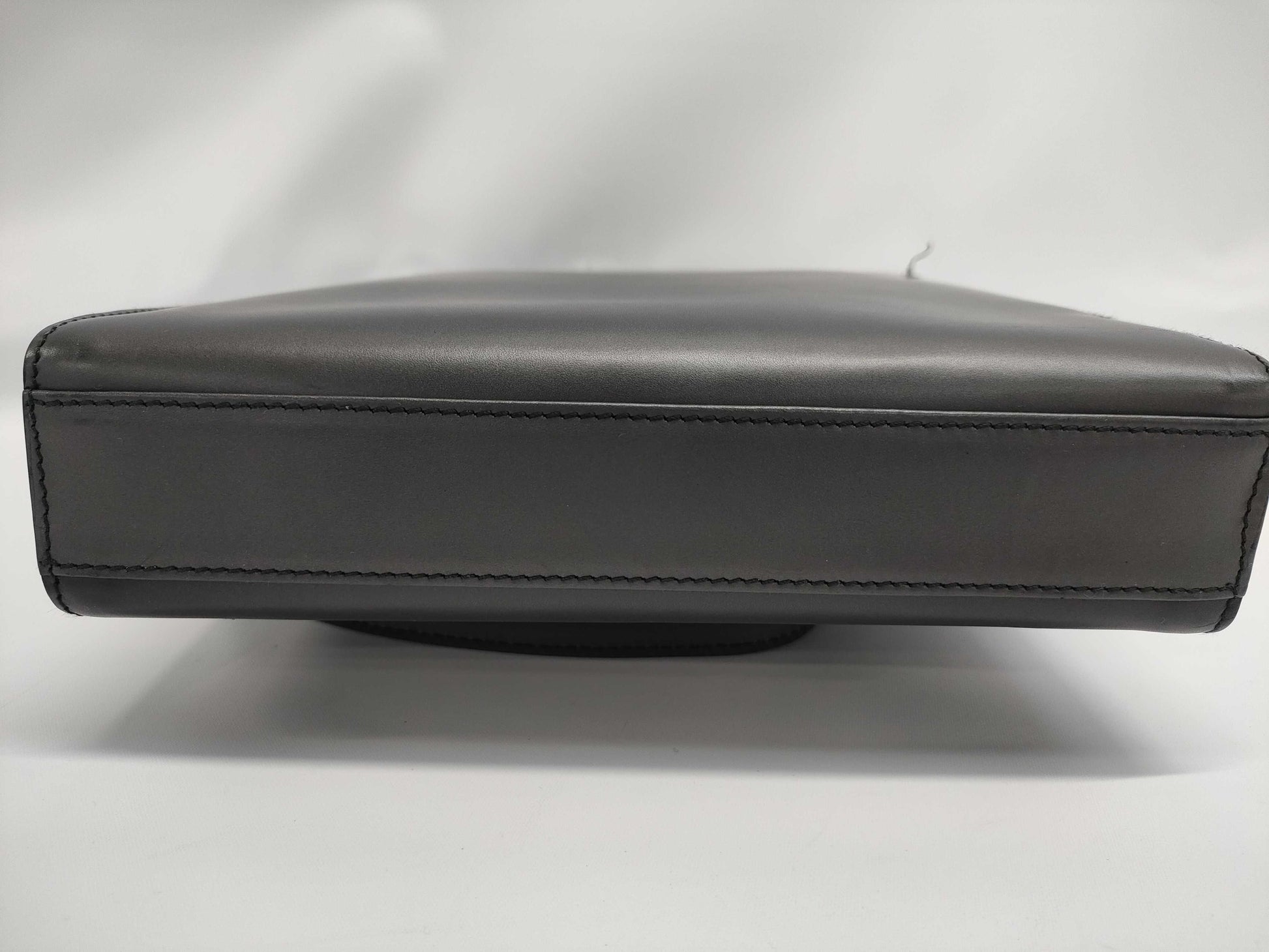 GUCCI 2-Way Leather Black Shoulder Bag