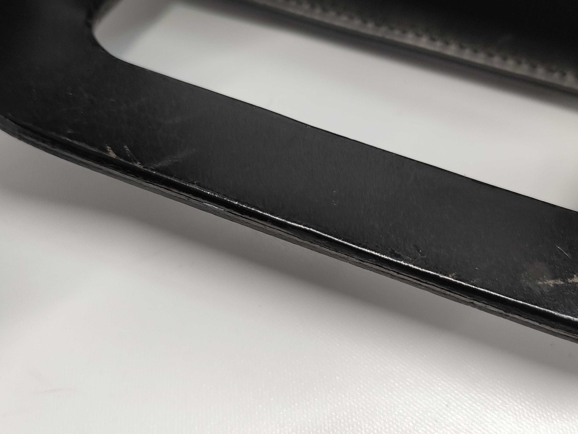 GUCCI 2-Way Leather Black Shoulder Bag