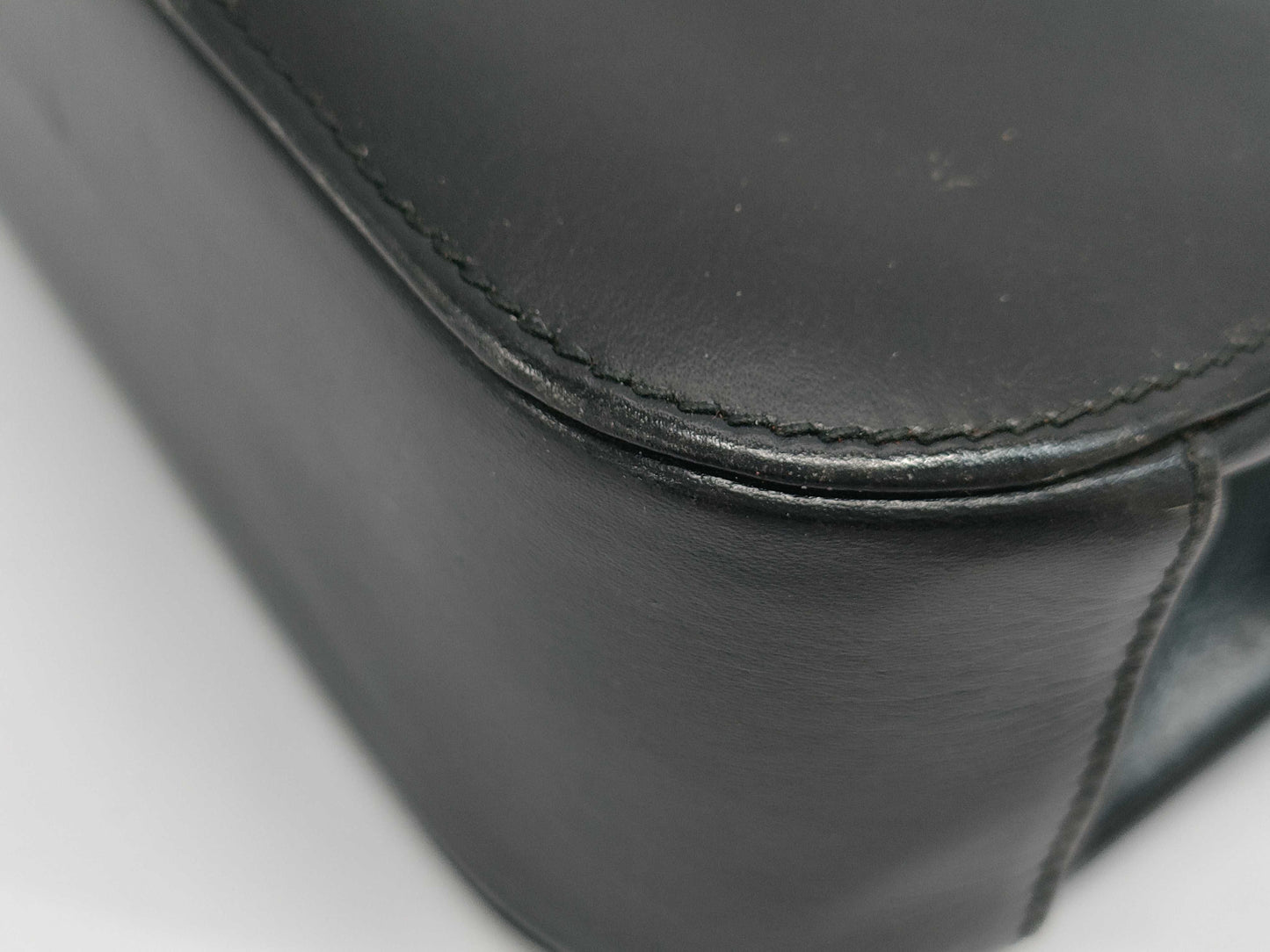 GUCCI Gucci Leather Black Handbag