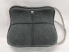 CHANEL Wool Hip Bag Gray Shoulder Bag