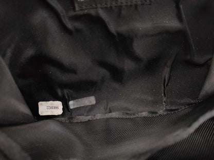 CHANEL Wool Hip Bag Gray Shoulder Bag