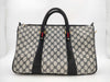 GUCCI 39 02 041 GG Supreme Sherry Line Boston Bag
