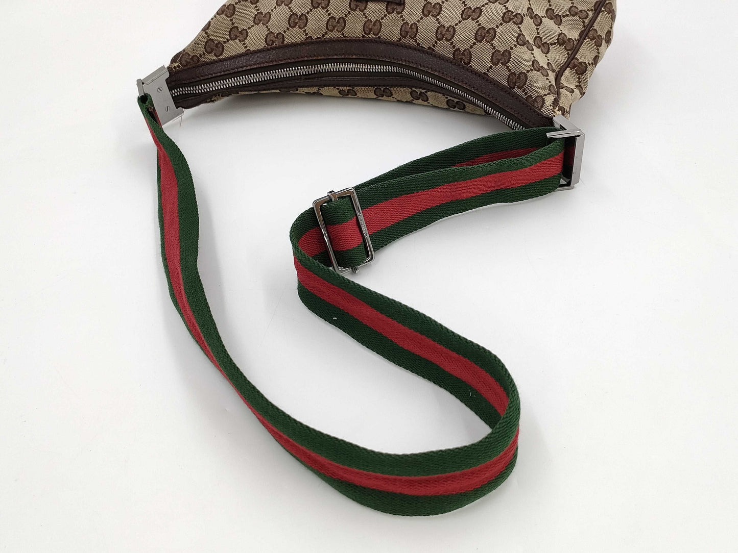 GUCCI GG Canvas Sherry Line Shoulder Bag