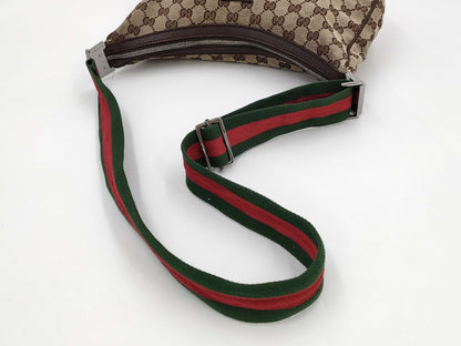 GUCCI GG Canvas Sherry Line Shoulder Bag