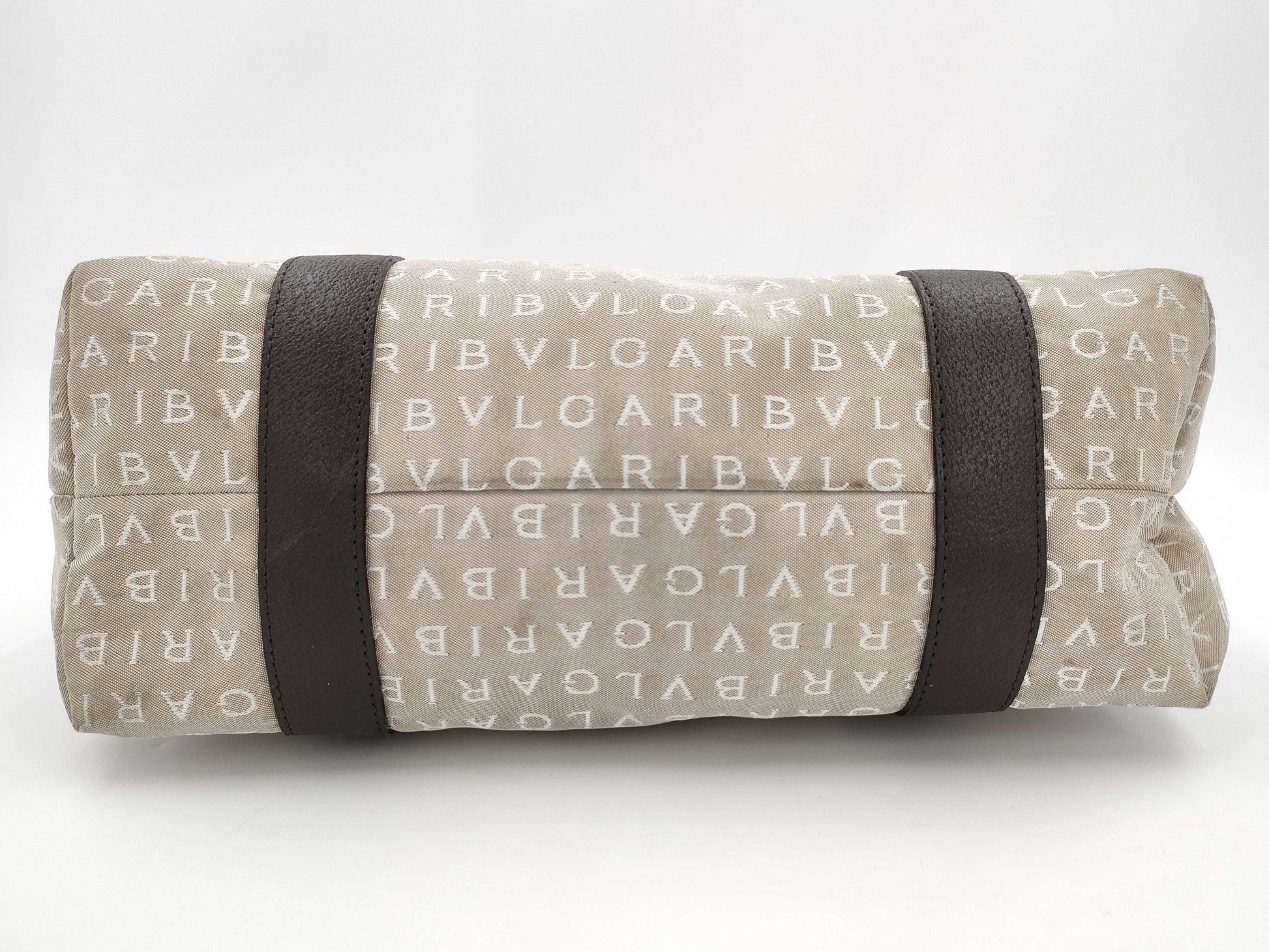 BVLGARI Logomania Canvas Tote Bag