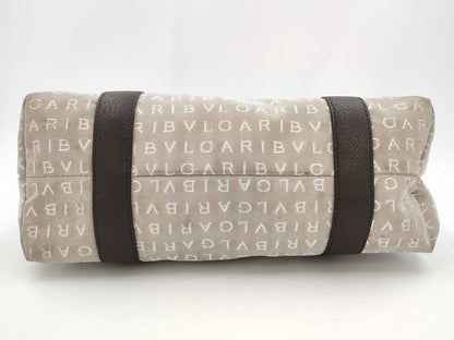 BVLGARI Logomania Canvas Tote Bag