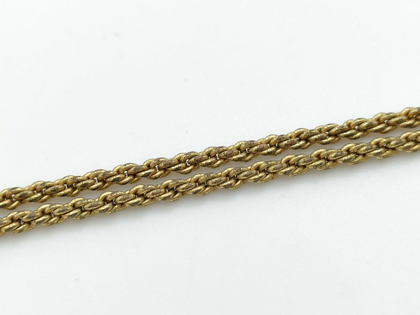 Dior CD Logo Rhinestone Square Necklace Gold Necklace