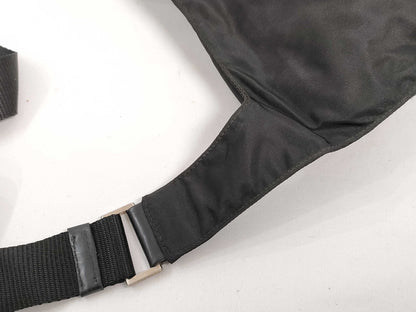 PRADA Nylon Shoulder Bag Black Shoulder Bag