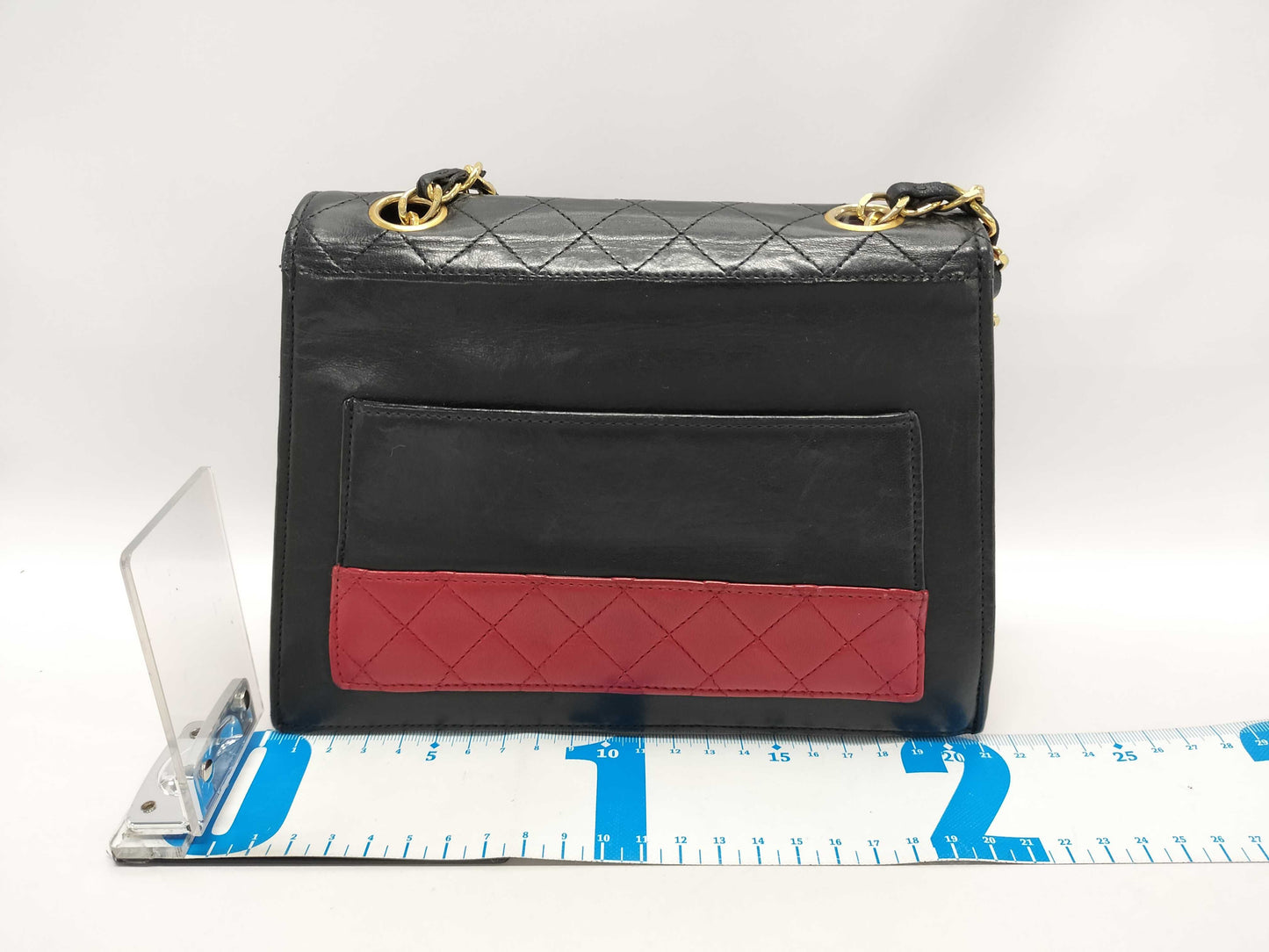 CHANEL Matelasse Mini Chain Shoulder Bag, Two-Tone