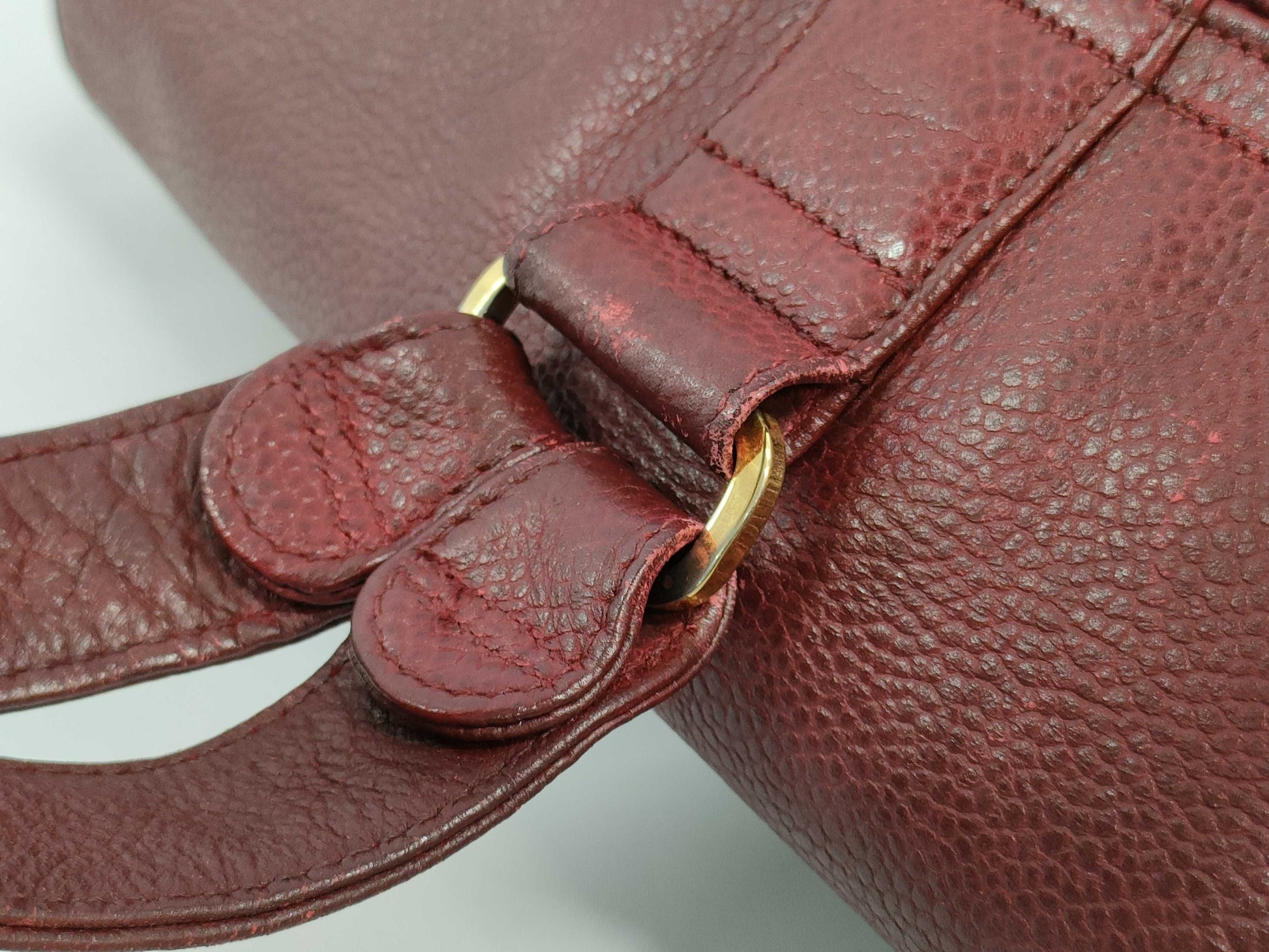 CHANEL Caviar Skin Backpack, Bordeaux