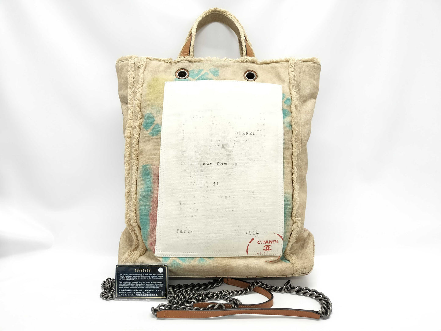 CHANEL Graffiti Tote Bag