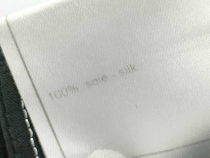 CHANEL Sheer Blouse Black 98A #36 Tops