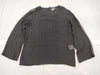 CHANEL Sheer Blouse Black 98A #36 Tops
