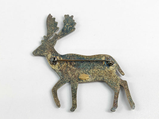 CHANEL Reindeer Pearl 01A Brooch Brooch